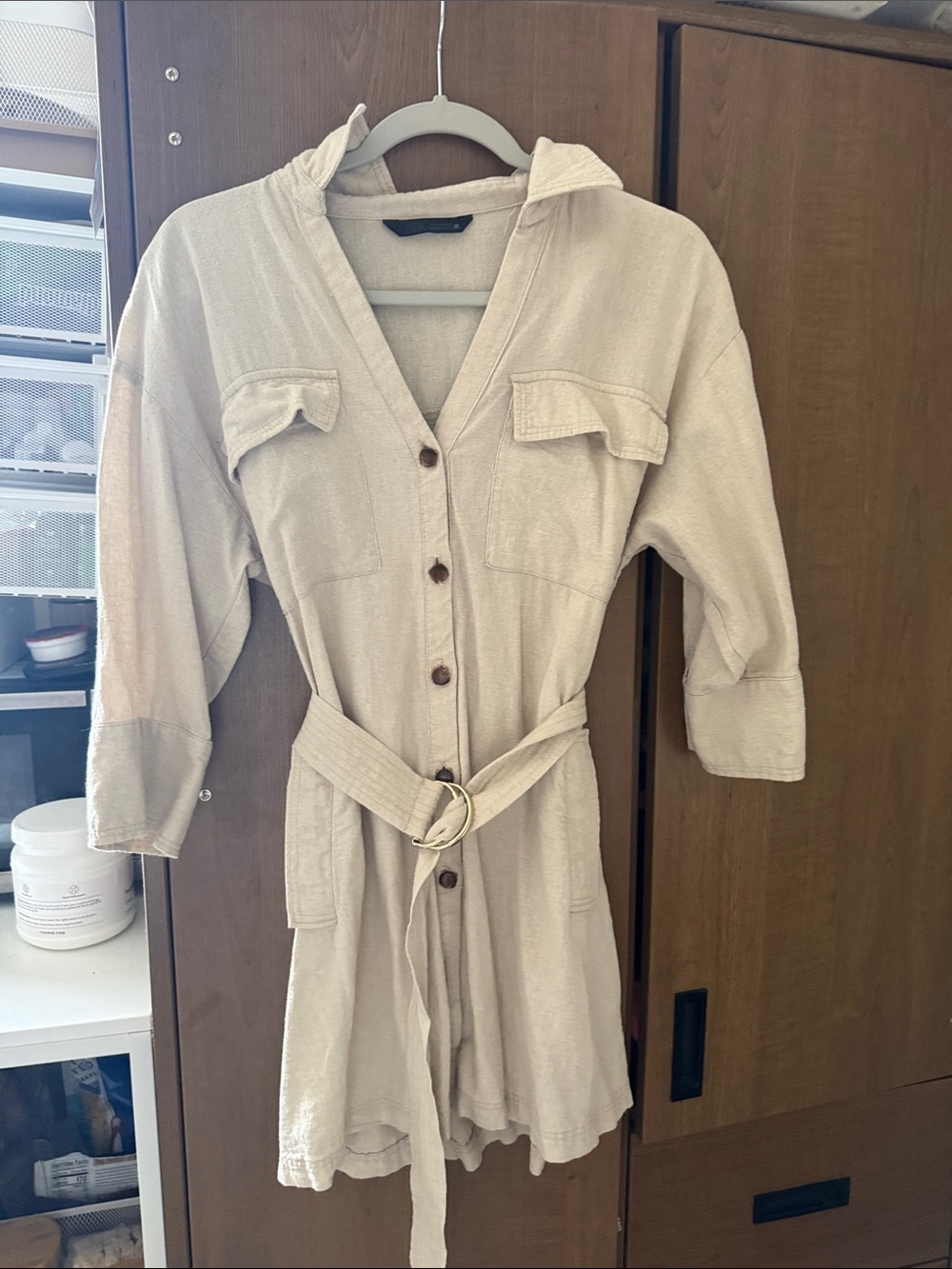 Zara Beige dress